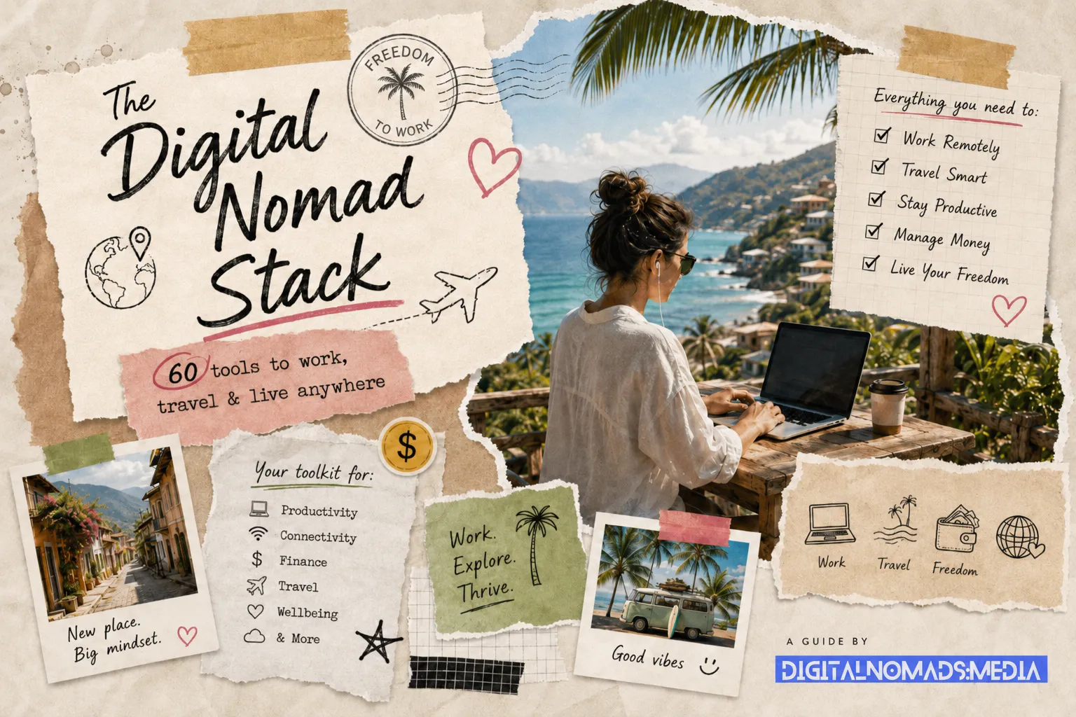 60 tools to live like a digital nomad - free guide - digitalnomadsmedia.com